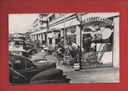 CPSM Petit Format (rétrécit) - La Côte D'Opale - Berck Plage -(P.-de-C.) - Le Cornet D'Amour - Berck