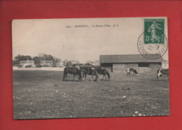 CPA - Bonneuil  - La Ferme Gillet  -( Cheval, Chevaux , Vache , Vache ) - Bonneuil Sur Marne