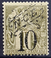 NOUVELLE CALÉDONIE 1892/93 - MLH - YT 39 - 10c - Unused Stamps