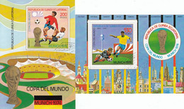 GUINEA EQUATORIAL Block 95-96,used,football - Oblitérés