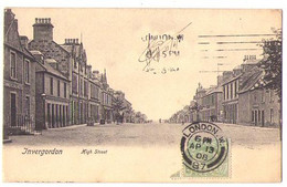 (Royaume-Uni) Ecosse Ross & Cromarty 001, Invergordon, Vrench Séries, High Street - Ross & Cromarty