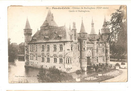 62 Pas-de-Calais Radinghem - Château + 2 Stamps 62 RADINGHEM PAS DE CALAIS - Château - CPA - Other & Unclassified