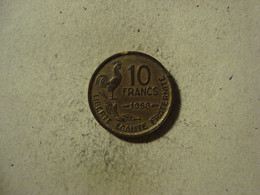 MONNAIE FRANCE 10 FRANCS 1958 GUIRAUD - 10 Francs