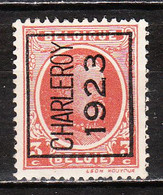 PRE79A  Houyoux - Bonne Valeur - Charleroy 1923 - MNG - LOOK!!!! - Typo Precancels 1922-31 (Houyoux)