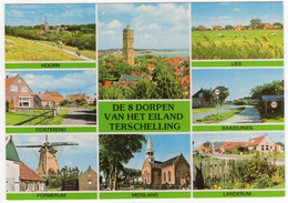 De 8 Dorpen Van Het Eiland Terschelling - (Wadden, Nederland / Holland) -  Nr. TEG 32 - Terschelling