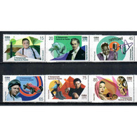 &#128681; Discount - Cuba 2013 National Championship Of Philately - Famous People  (MNH)  - Movie Camera, Actors, Famous - Automovilismo