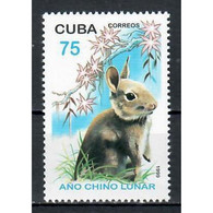 &#128681; Discount - Cuba 1999 Chinese New Year - Year Of The Rabbit  (MNH)  - New Year, Rabbits - Nuevos