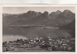 A7422) ST. GILGEN Am Aber- Oder Wolfgangsee Im Hintergrund Rettenkogel , Sparber U. Pleckwand ALT - St. Gilgen