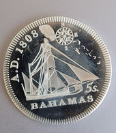 Bahamas Pattern Crown 1808, George III. Sailing Ship - Bahamas