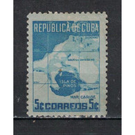 &#128681; Discount - Cuba 1949 The 20th Anniversary Of The Return Of Isle Of Pines To Cuba  (NG)  - Cards - Gebruikt