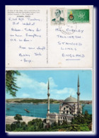 1963 Turkey Turquie Postcard Istambul Posted To England Carte - Briefe U. Dokumente