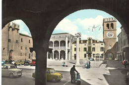 LENDINARA  (ROVIGO) - Centro Storixo - Piazza Risorgimento (auto D'epoca) - 1965 - Rovigo