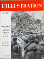 L’ILLUSTRATION N° 5166 14-03-1942 BOMBARDEMENT R.A.F. OUDAÏAS PIERRE PUCHEU KOLKHOSES JEAN RAMEAU SALON DES HUMORISTES - L'Illustration