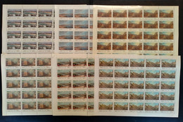 RUSSIA 1996 MNH (**)YVERT 6188-6193. 850 - Years Of Moscow. City Views Of Moscow On The 18-19 Century. Mi 505-510 - Full Sheets