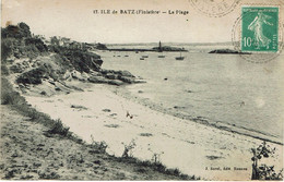 CPA - 29 - ILE DE BATZ -  La Plage - 1922 - - Ile-de-Batz