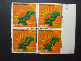 PAKISTAN SG 671 REFRENDUM 1984  BL4 - Pakistan