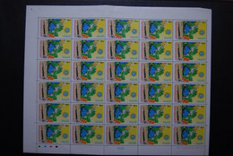 PAKISTAN SG 864 SPACE YEAR FULL SHEET - Pakistan