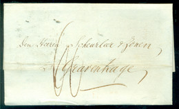 Engeland 1848 Brief Van London Naar Scheurleer Den Haag Over Rotterdam Korteweg 147 - ...-1840 Préphilatélie
