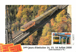 66 - LE TRAIN JAUNE - 1er JOURS D'EMISSION - Sonstige & Ohne Zuordnung
