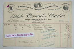 Imprimerie Adolphe Wesmael-Charlier, Rue De Fer Namur - 1900 – 1949