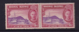 HONGKONG STAMP 4c X2 - 1941-45 Ocupacion Japonesa