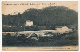 CPA - LASALLE (Gard) - Chateau De St-Bonnet Et Castellas - Sonstige & Ohne Zuordnung