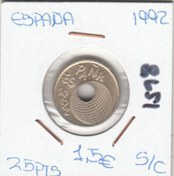 E1598 MONEDA ESPAÑA SIN CIRCULAR 25 PESETAS 1992 1,5 - Other & Unclassified