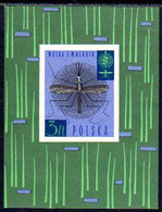 POLAND 1962 Malaria Campaign Block  MNH / **  Michel Block 27 - Blocks & Sheetlets & Panes