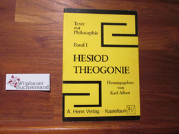 Theogonie. - 1. Antiquité