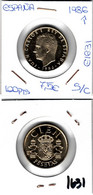 E1631 MONEDA ESPAÑA JUAN CARLOS 100 PESETAS 1986 LIS ARRIBA 7,5 - Otros & Sin Clasificación