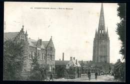 CPA - Carte Postale - France - Steenvoorde - Rue De Bergues - 1905 (CP19581) - Steenvoorde