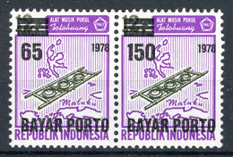 INDONESIE: Portzegels ZB 78 + 80A MNH** 1978 - Indonésie