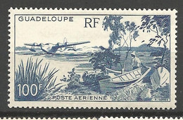 GUADELOUPE N° 14 NEUF* TRACE DE CHARNIERE / MH - Airmail