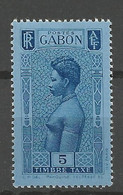 GABON TAXE N° 23 NEUF** LUXE SANS CHARNIERE  / MNH - Timbres-taxe