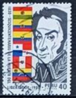 Pérou  1980  YT N°PE 691 150e Anniv Mort Bolivar - O - Peru