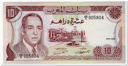 MOROCCO,10 DIRHAMS,1970,P.57a,XF+ - Marocco