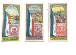 Chromos YOUGOSLAVIE YOUGOSLAVIA Flag Drapeau Stamp Timbre Bien 2 Scans Rare 60 X 30 Mm Pub: Victoria - Victoria