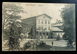 AK Litho BAD DRIBURG Badehaus Gestempelt Driburg Ca. 1910 - Bad Driburg