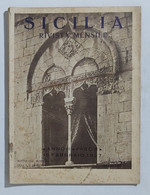 91687 Sicilia Rivista Mensile A. II N. 2 - Mosaici / Siracusa - ASTIS 1927 - Art, Design, Décoration