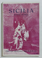 91688 Sicilia Rivista Mensile A. II N. 5 - Targa Florio / Siracusa - ASTIS 1927 - Kunst, Design