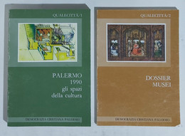 95496 Rivista Qualecittà - Palermo 1990 Gli Spazi Della Cultura (2 Vol) - 1985 - Kunst, Design, Decoratie