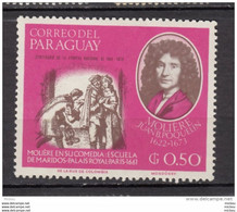 Paraguay, Molière, Théâtre, Teater, écrivain, Writter, Perruque, Wig - Schriftsteller