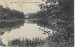 Sint Genesius Rode Sept Fontaines  Le Grand étang Et Le Château - St-Genesius-Rode