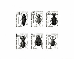 N°694 N -photo Maquette Timbres Taxes -insectes- - Otros & Sin Clasificación