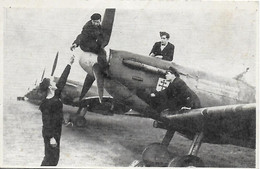 France Libre - L' Escadrille De Chasse Stationnée En Grande Bretagne - Oorlog 1939-45