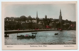 ISLE OF BUTE : ROTHESAY FROM PIER - Bute