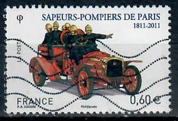 YT 4589 Sapeurs Pompiers De Paris Véhicule Ancien - 2010-.. Matasellados