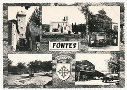 CPSM - FONTES (Hérault) - Vues Multiples - Reflets Du Pays - Autres & Non Classés
