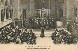 DEPART DE JEUNES MISSIONNAIRES EN 1923 Séminaire Des Missions étrangères 128 Rue Du Bac - Distretto: 07