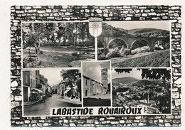 CPSM - LABASTIDE-ROUAIROUX (Tarn) - Vues Multiples : Parc, Eglise, Bd Carnot, Viaduc, Vue Générale - Other & Unclassified